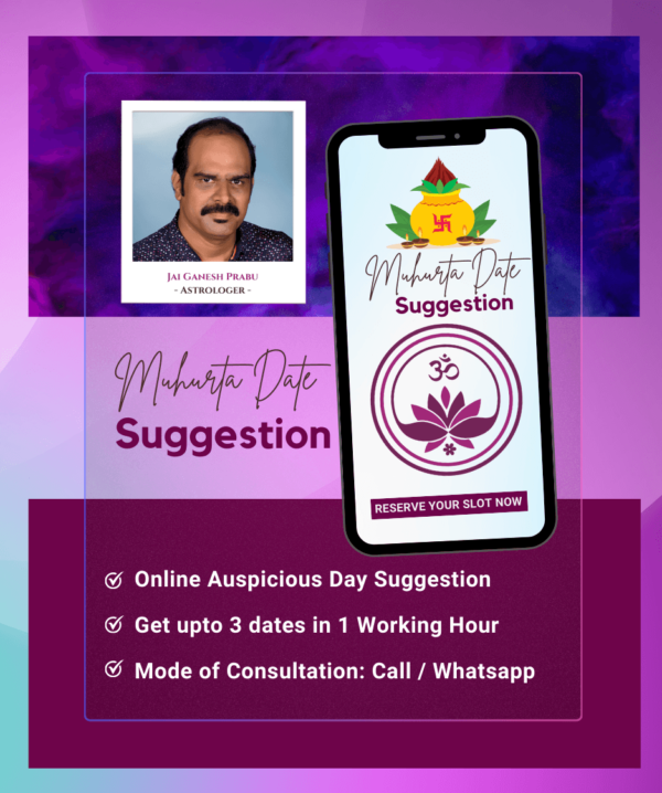 Online Astro Chat - Nalla neram - Muhurta date - Auspicious day suggestion
